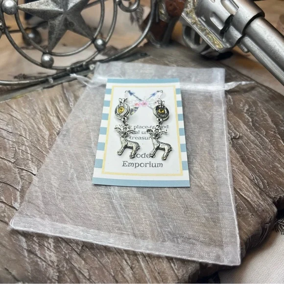 Bullet Dangly Cowgirl Collection Earrings - Picture 6 of 8